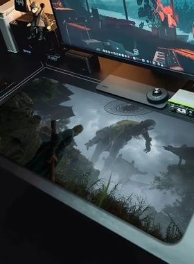 Mito preto W-Wukong Mousepad, grandes mouses do jogo, gamer