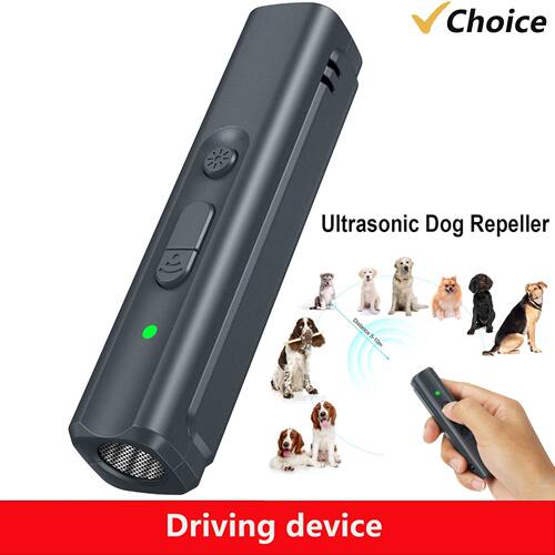 Repelente ultrasónico para perros, dispositivo de conducci