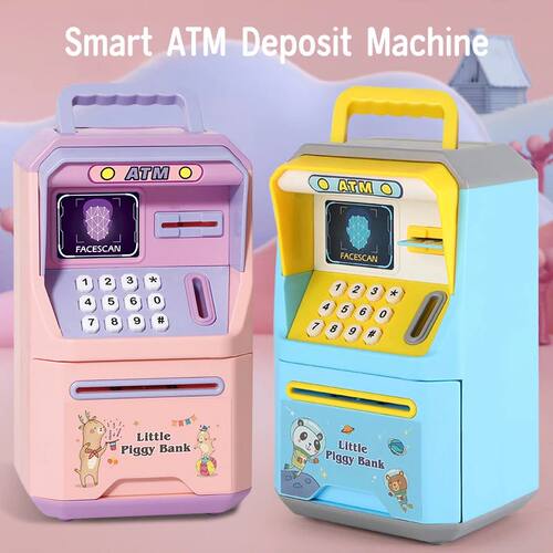 Banco de dinheiro seguro para crian?as, Music Coin Box, Banc