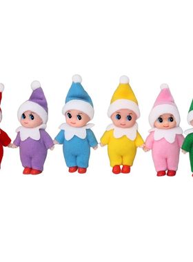 Natal Baby Elf Doll Pingentes, Xmas Oranments, Presentes de