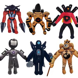 Kibidi Toilet Toys, Speakerman, cámara de peluche, mu?eco S