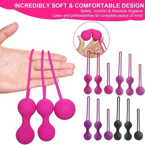 Safe Silicone Smart Ball Kegel Ball Private Care Vagina Tigh