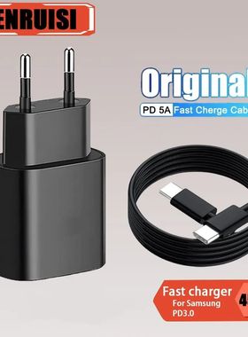 Cargador USB Original de 45W, Cable de carga súper rápido