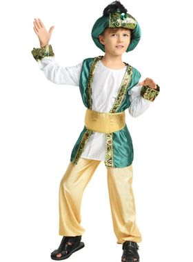 Children's Halloween Party Costumes, Aladdin Lamp, Crian?as,