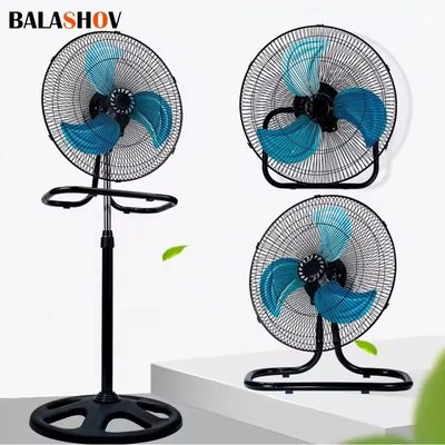 Ventilador de pie eléctrico portátil para dormitorio y hog