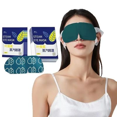 Máscara descartável para os olhos a vapor de luteína com