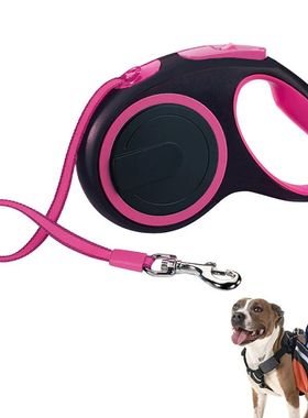 Correa retráctil de nailon para perros peque?os, medianos y