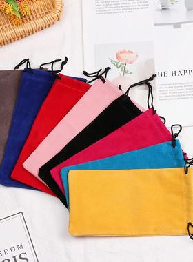 Os óculos de sol macios da cor sólida ensaca o malote colo