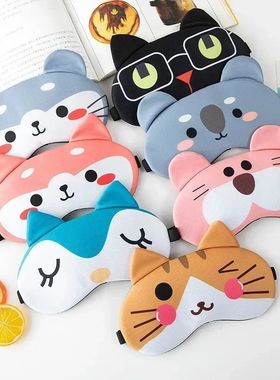 Máscara macia do sono do luxuoso, tampa bonito do olho do g