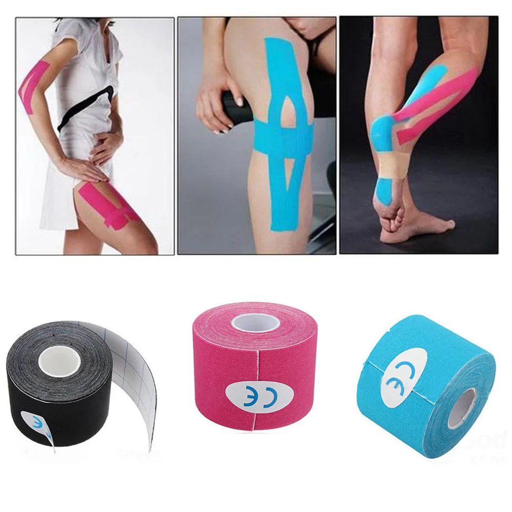 Kinesiology Elastic Kinesio Tape, Fitas De Aperto, Fitas De