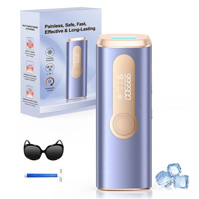 990000 Flash Laser Epilator IPL Hair Removal For Men and Wom