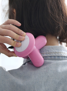 Multi Function Mini Neck Massager, Forma Triangular de Plás