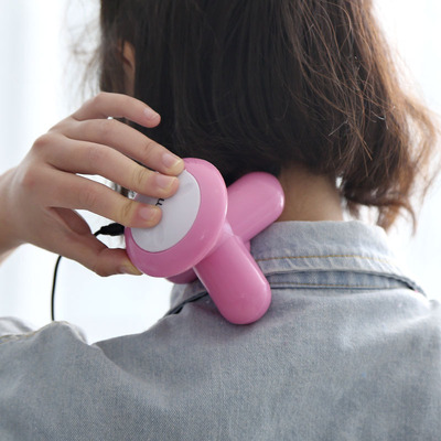 Multi Function Mini Neck Massager, Forma Triangular de Plás