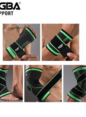 JINGBA-Protetor De Joelho De Nylon, Pulseira, Suporte De Tor