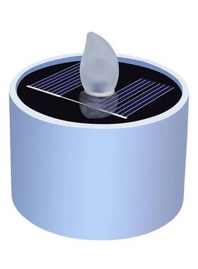 Velas solares Flameless LED chá luz cintila??o velas luz qu