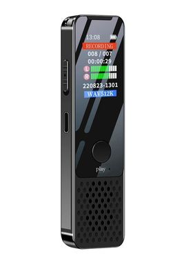 Gravador de voz digital ativado, reprodutor de música 1536k