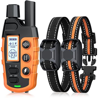 Collar de ennamiento eléctrico para perros de 3300 pies, Co