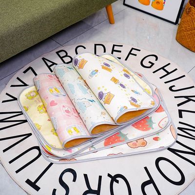 Summer Pet Dog Ice Mats Dog Kennel Mats Cute Cartoon Ice Sil