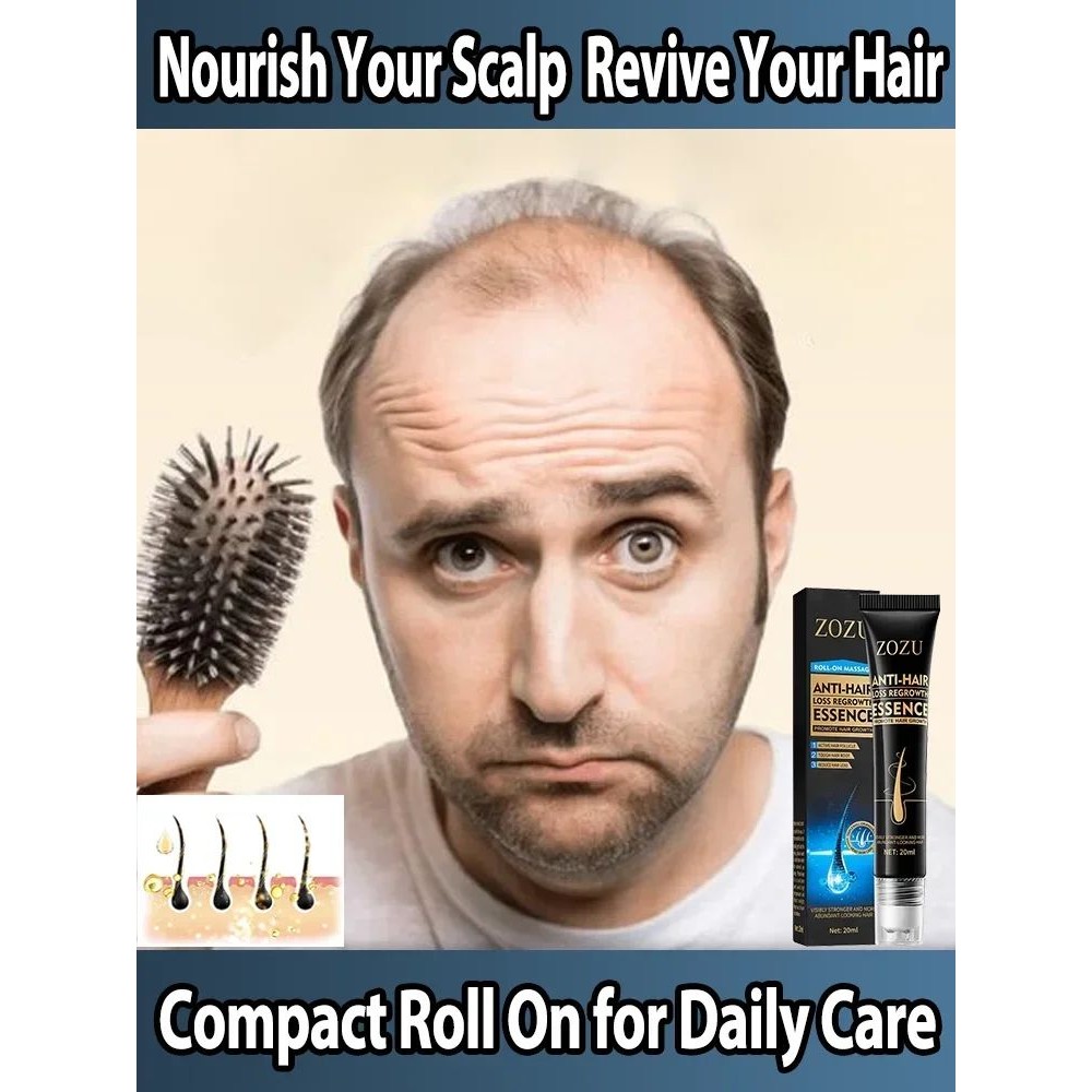 Essência de crescimento capilar anti perda de cabelo soro a