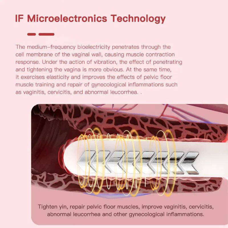 Kegel Exerciser Vaginal TENS EMS Electric Floor Pelvic Train
