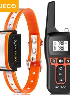 ROJECO-Collar de ennamiento eléctrico para perros, Collar d