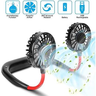 Fan Hands Rechargeable Portable Hanging Cold Neck USB Free