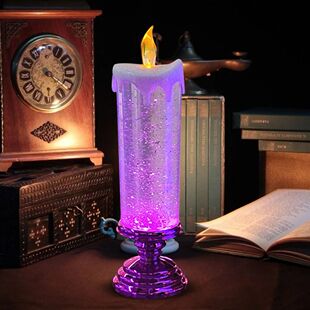 Velas de cristal luzes lembran?as turísticas led velas de c