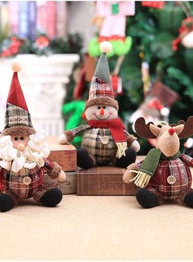 Decora??es De Natal Da Boneca Do Papai Noel, Decora??o De Ca