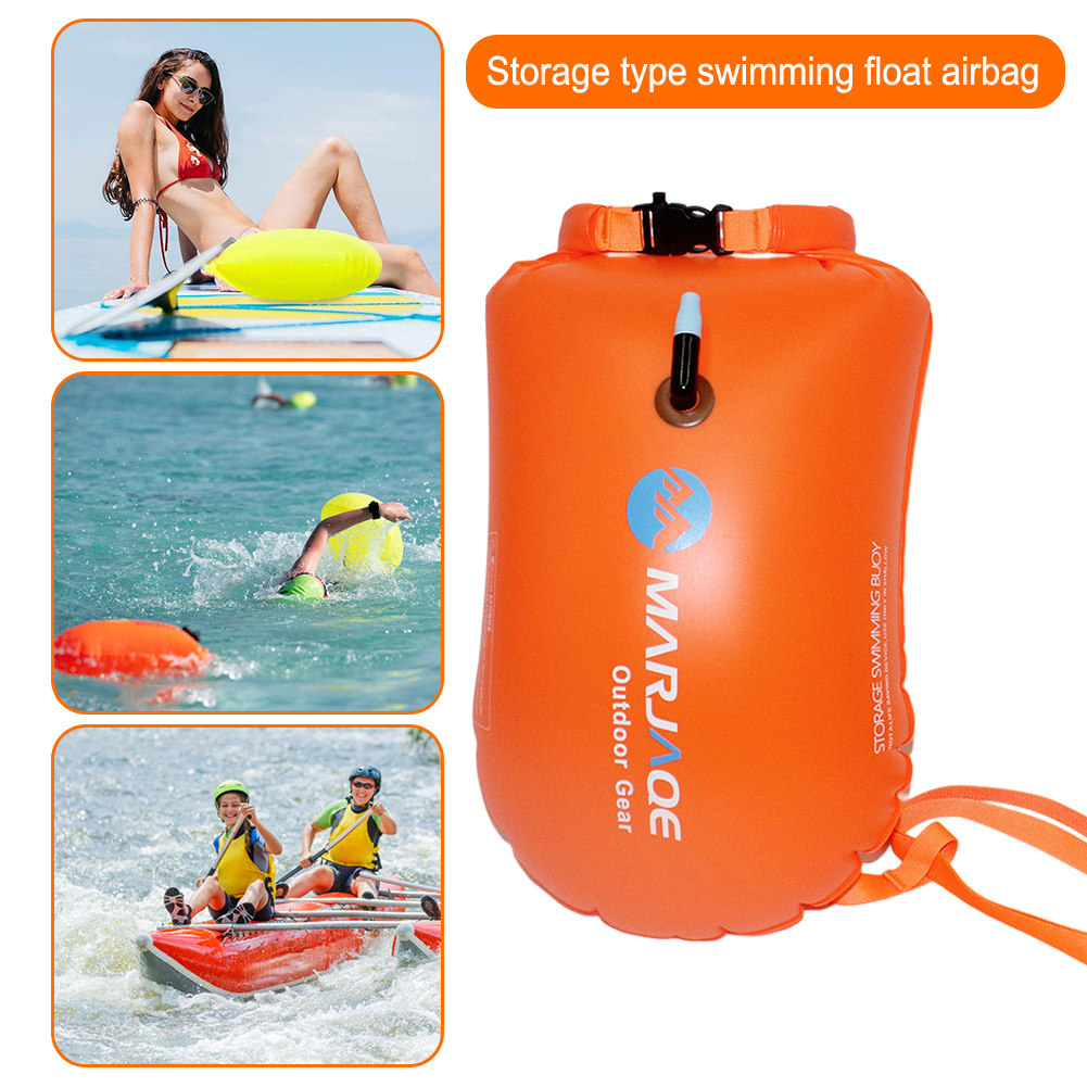 20L Life Buoy Storage Bag with Belt Inflatable Drifting Raft