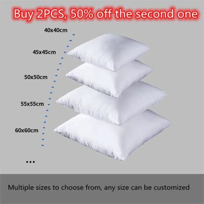 standard white bounce back pillow cushion core sofa car seat
