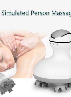 Impermeável massageador elétrico principal, massagem sem f