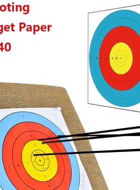 Arco de flecha de papel para tiro, accesorios de ennamiento