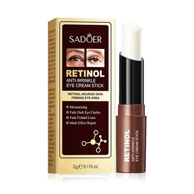 SADOER Retinol Eye Cream Stick Anti Dark Circles Under the E