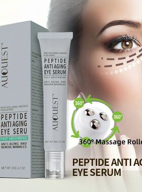 Peptide Moisturizing Eye Serum Massage Roller Prevent Drynes