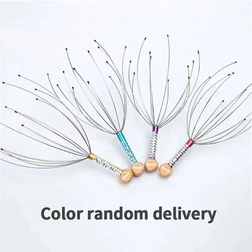 1pc polvo couro cabeludo massageador polvo massagem garra ca