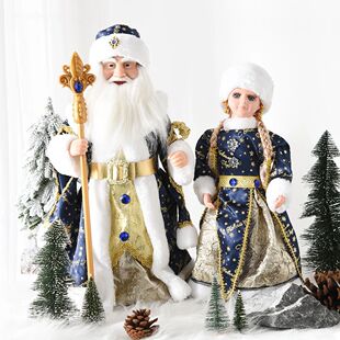 Papai noel bonecas feriado personagens de pelúcia natal cri