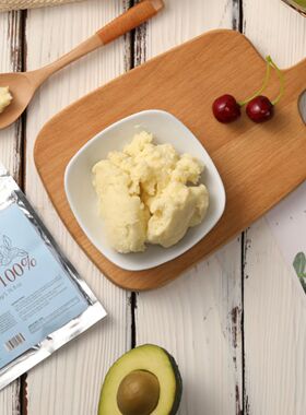 Dimollaure 50g-500g Manteiga de Karité Organica N?o Refinad