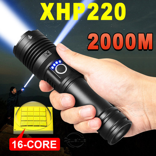 800w de alta potência lanterna led xhp220 super brilhante u