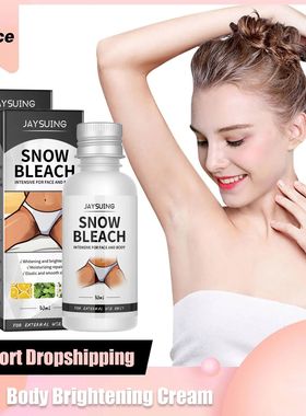 Snow Bleach Whitening Creme, Vitamina C, Clareamento, Partes