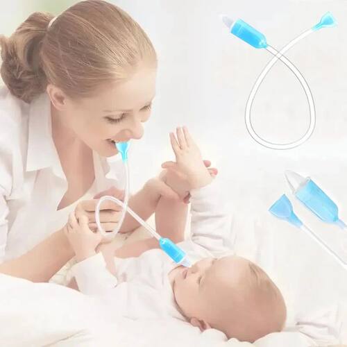 Aspirador Nasal Seguro para Bebê Recém-nascido, Ponta Maci