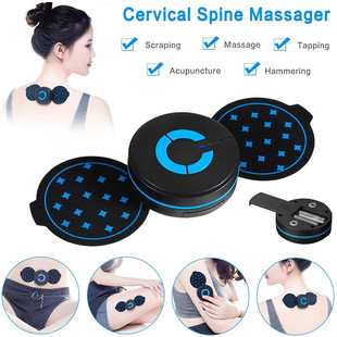 Estimulador de massagem cervical sem fio, mini massageador e