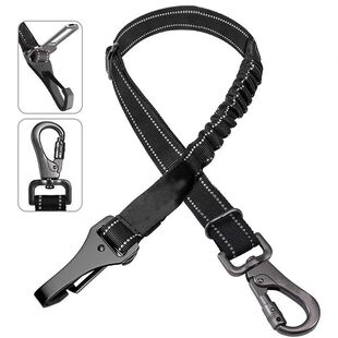 Cinturón de seguridad de nailon reflectante para perro, cor