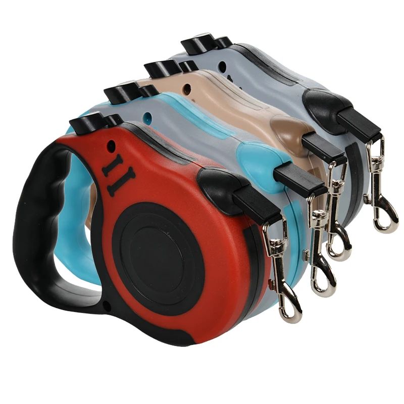 Correa de perro retráctil de 3m 5m para perros peque?os, Ru