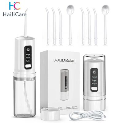 Irrigador oral dental água flosser portátil dental água 3