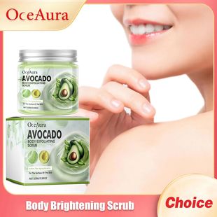 Scrub Brightening Improve Exfoliation Clea Avocado Deep Body
