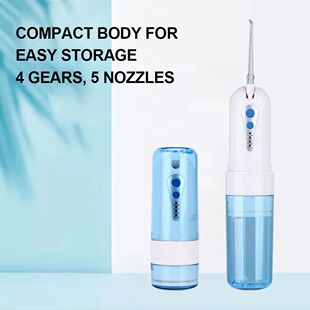 Portátil Household Tooth Rinser Ultrasonic Elétrico Recarr