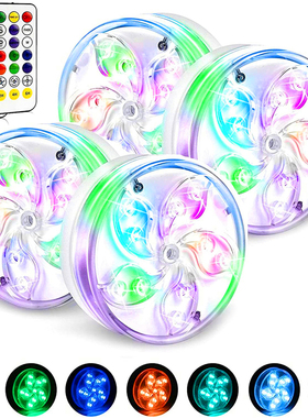 11 Cuentas de luz iluminación inalámbrica RF control remot