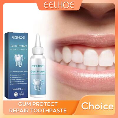 EELHOE-Creme Dental Repara??o Gingival, Limpeza Oral, Clarea