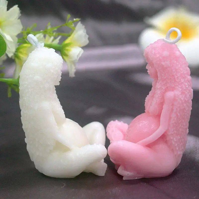 Gaia Goddess terra perfume velas, cera de soja, decora??o de