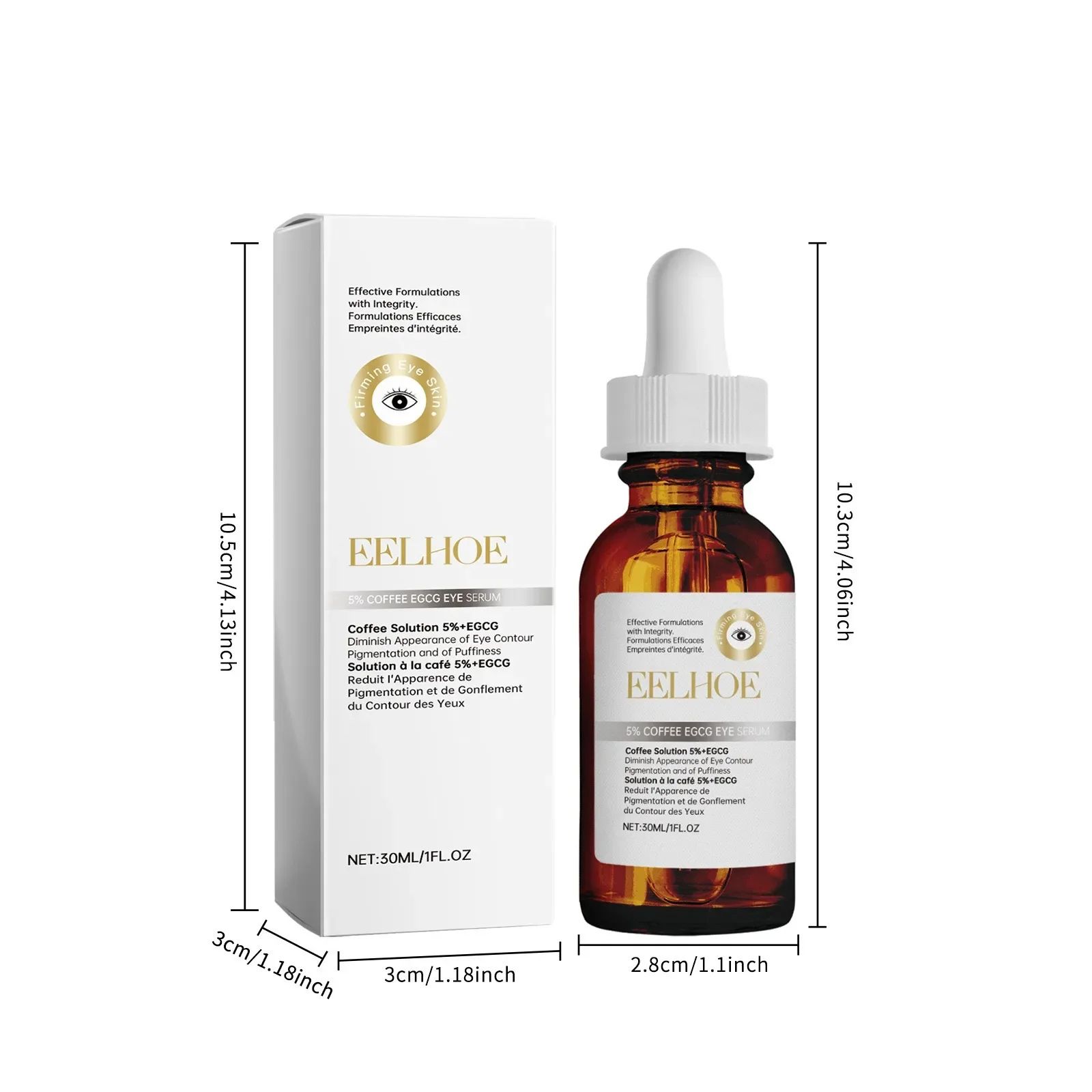 30ml EELHOE Coffee Solution 5% + EGCG Face Serum Moisturizin